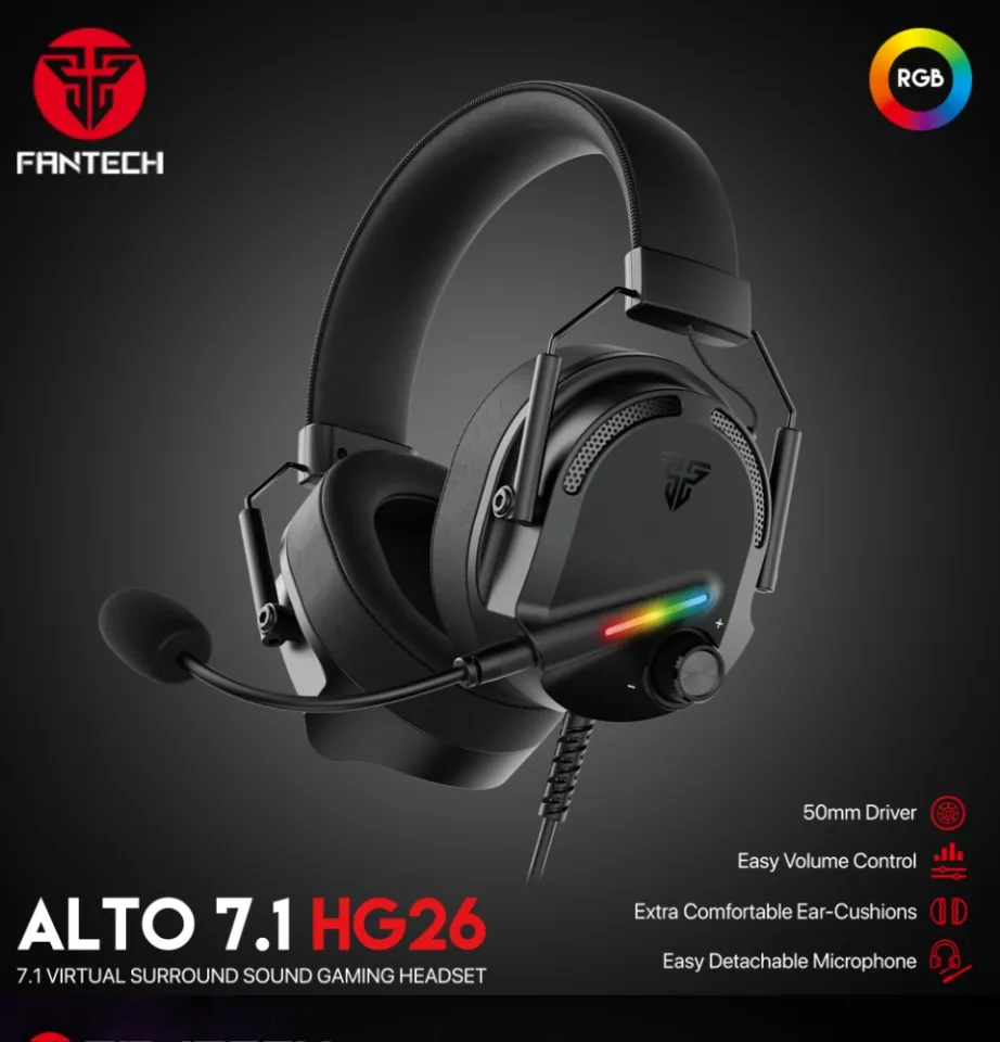 Gaming Fantech Hg15 Review Fantech ALTO HG26 Virtual Surround