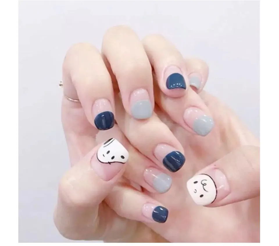 Elegant 3D Kuku Nail Design Set