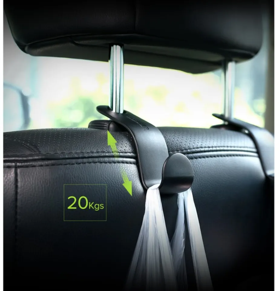 UGREEN รุ่น 30337 ที่เเขวนของในรถยนต์ set Car Back Seat Headrest