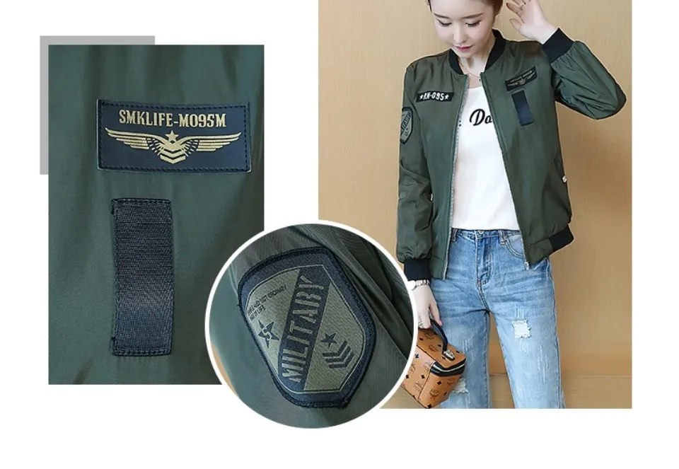 89 [Ready Stock] New Womens Korean-style Cropped Baseball