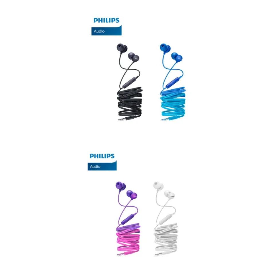 Philips UpBeat In ear headphones with mic SHE2405 Lazada Singapore