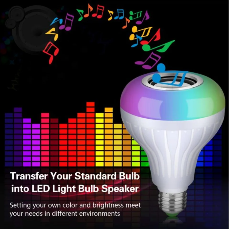 TOP QUALITY LED LIGHT MUSIC LED LIGHT SPEAKER LIGHT BULB LED