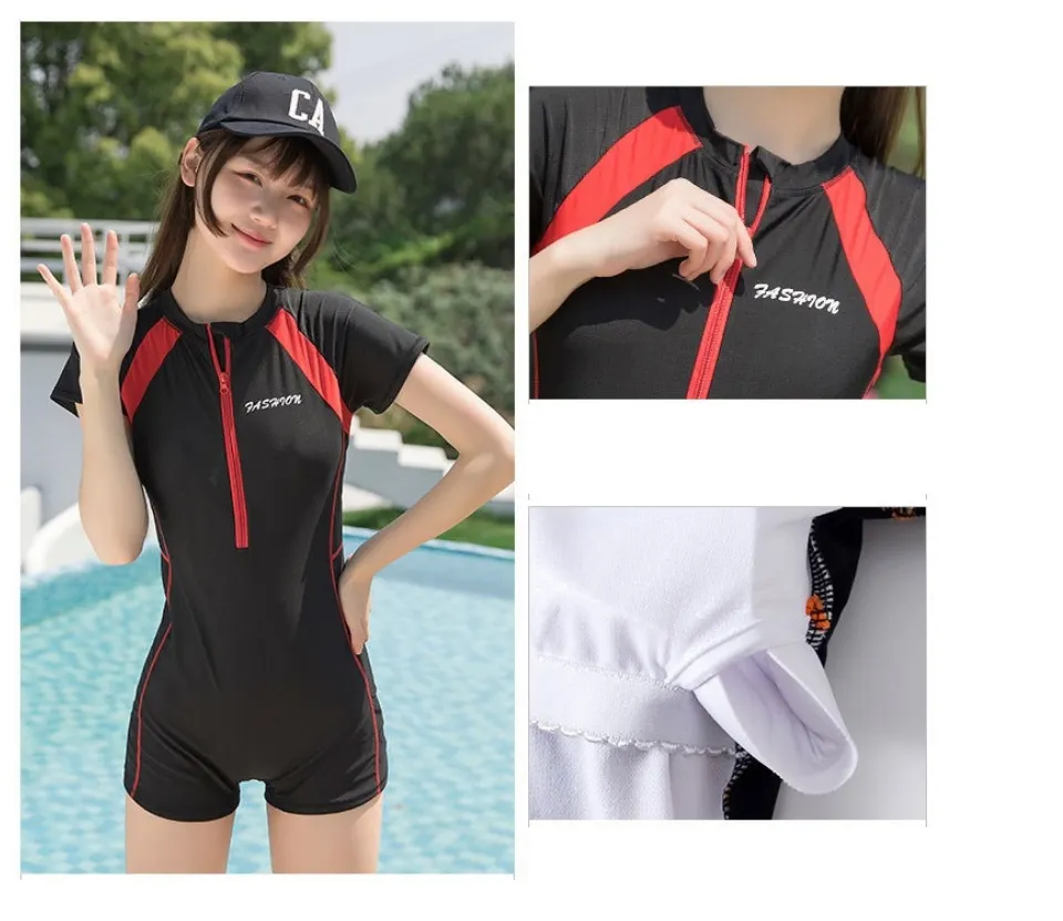 Women Swimsuit One piece With Pads For Girl Lady Surfing Diving Swimming  Suit Women Swimwear