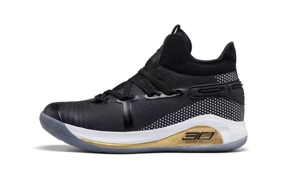 Under armour curry 6 deals black men