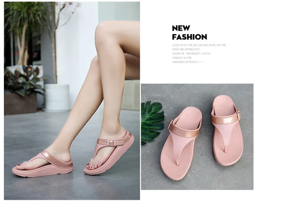 2020 FTTILOP new fashion slippers sandals flip flop for women and