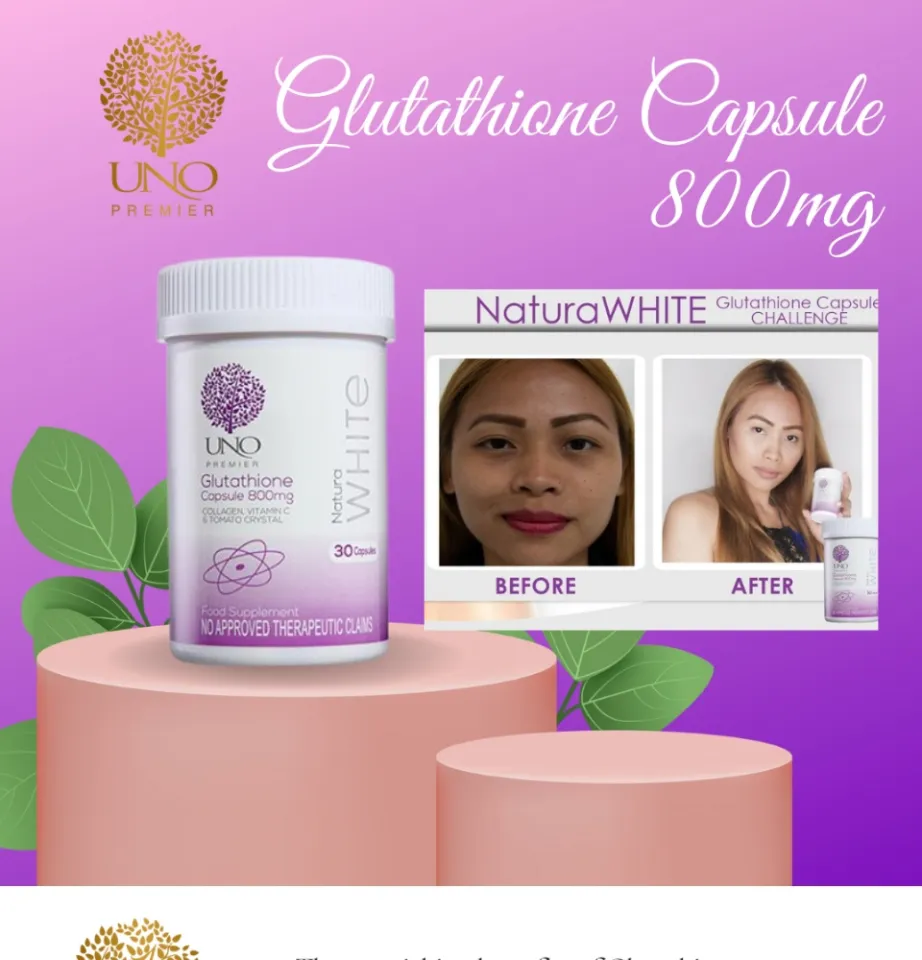 Beauty Station Uno Glutathione Capsule Natura White Gluta Capsule