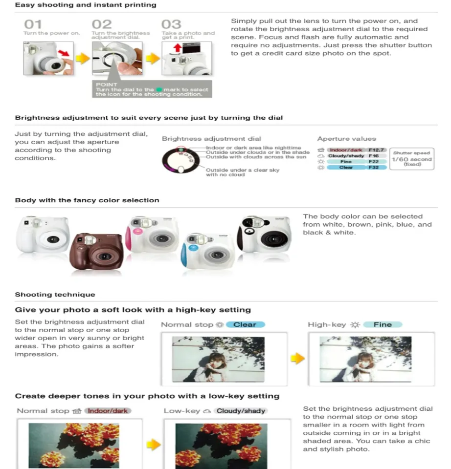 Fujifilm Instax Mini 7S Fujifilm Philippines One Year Warranty