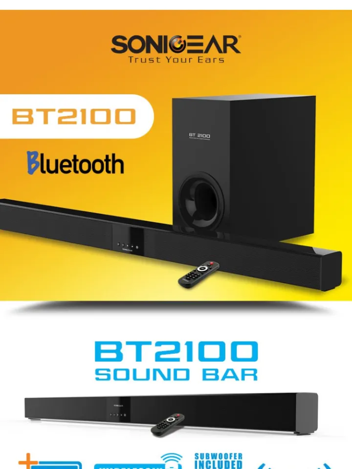 Soundbar Review Sonic Gear Sound Bar Bt 2100 SonicGear BT 2100 - Main Image
