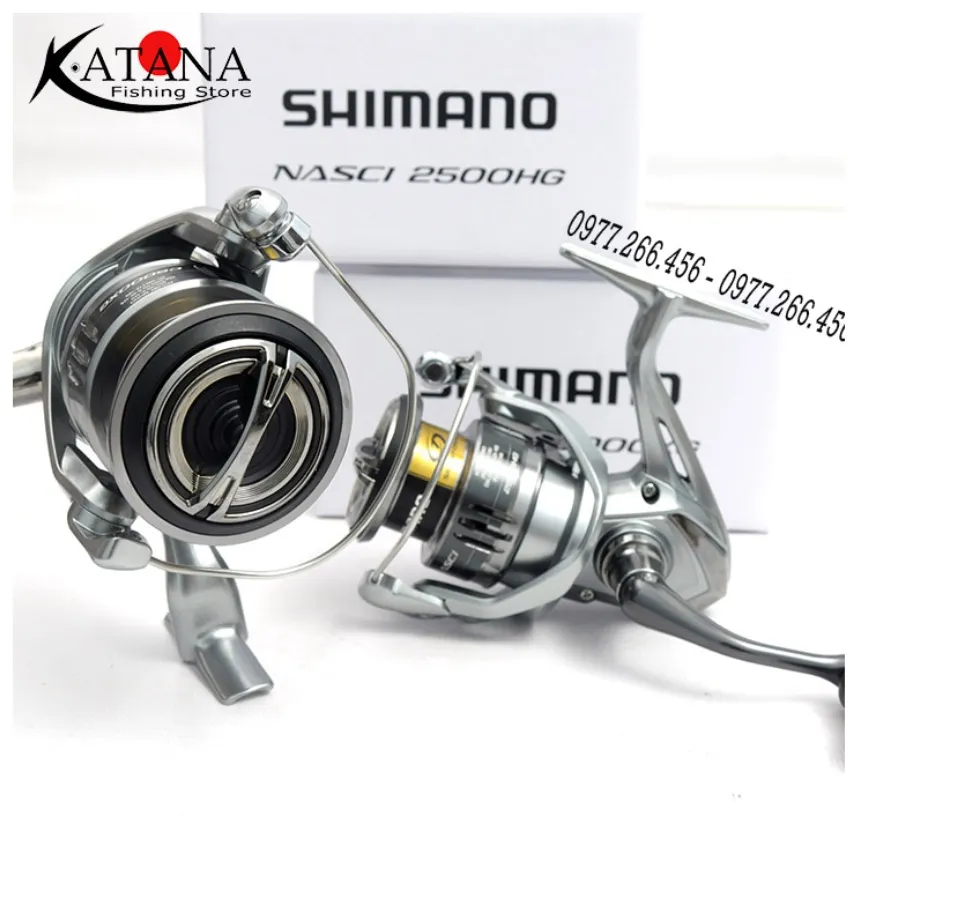 Máy câu Shimano Nasci 2021 C3000HG