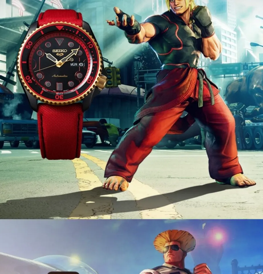 Seiko x street discount fighter