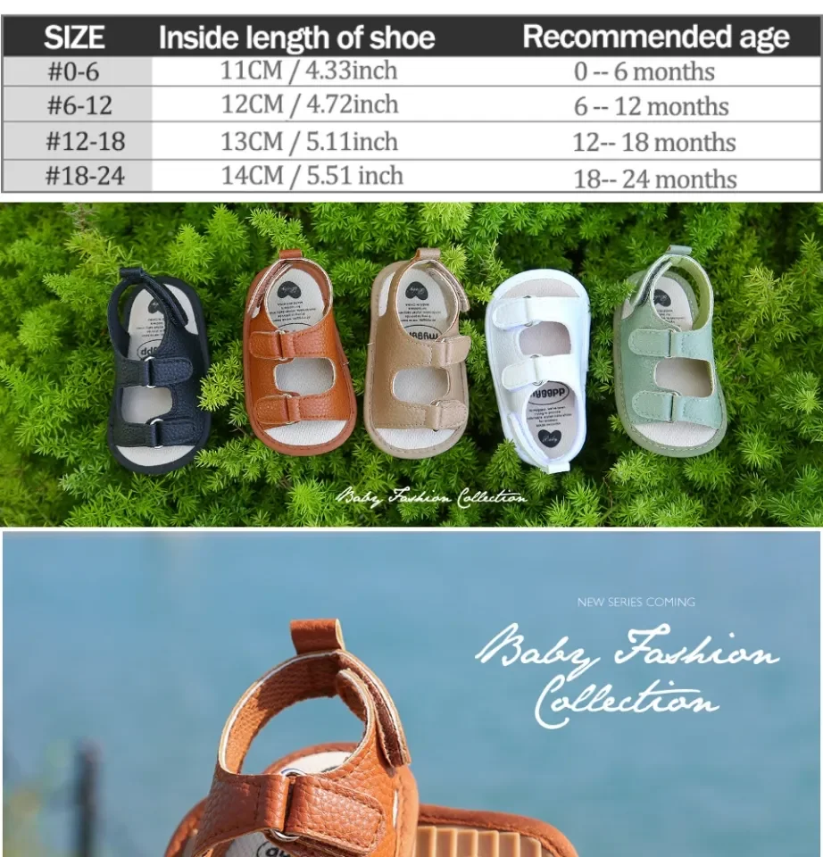 Infant size 5 sandals on sale boy