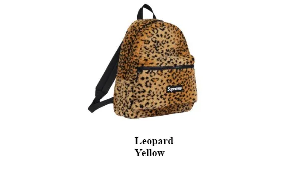 希少]Supreme Backpack Leopard 希少]Supreme Backpack Leopard 希少