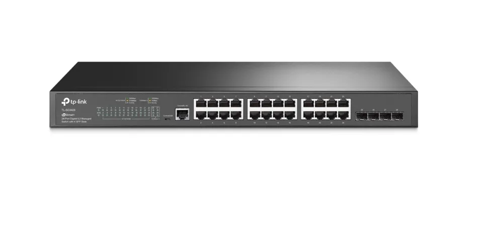 TP-Link TL-SG3428 JetStream 24-Port Gigabit L2 Managed Switch with 4 SFP  Slots | Lazada PH