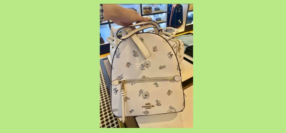 Coach best sale dandelion backpack