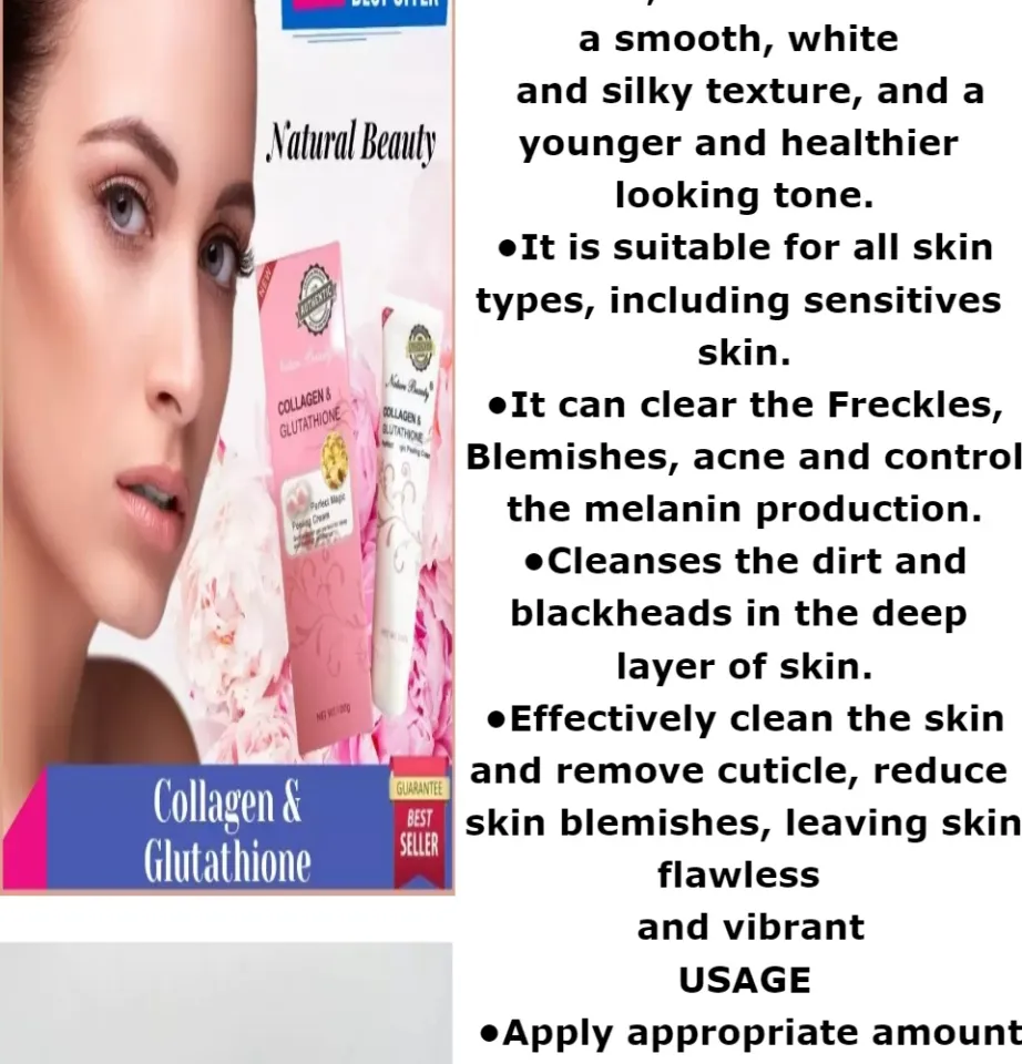 nature beauty collagen and glutathione perfect magic peeling cream Facebook main image 0