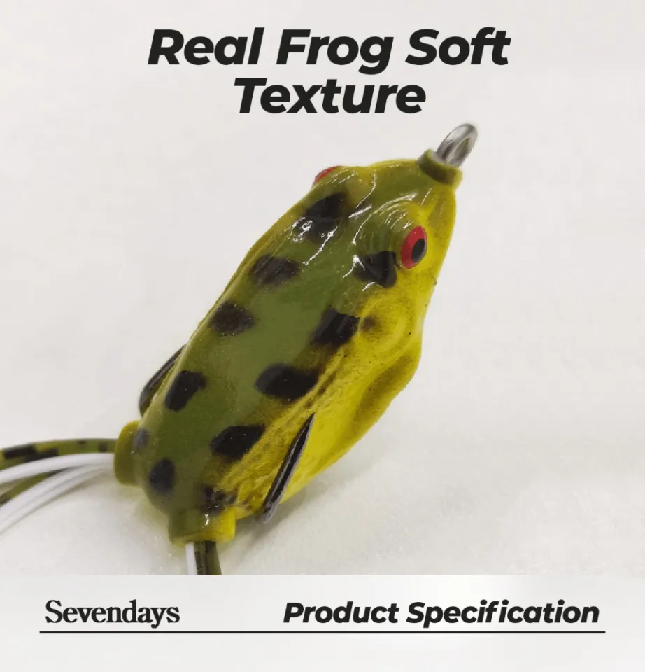 Soft Frog Soft Plastic 5g / 4cm Fishing Katak Casting Pancing