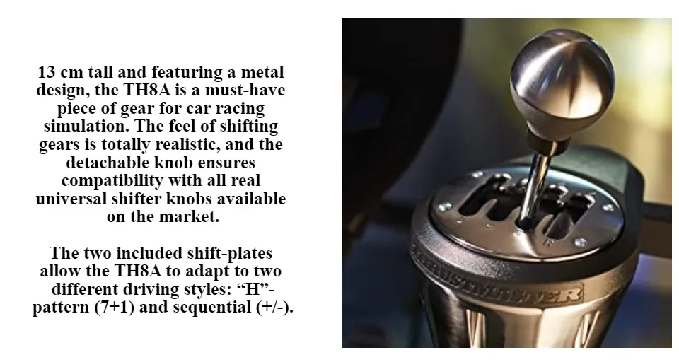 Thrustmaster TH8A Shifter Add-On - 4060059 | Lazada Singapore