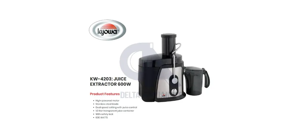 Kyowa KW-4203 Juice Extractor Lazada Lazada PH