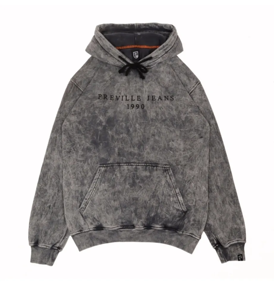 Sweater Hoodie BASTERCOLD SANDWASH Jaket Hoodie Pria Jaket