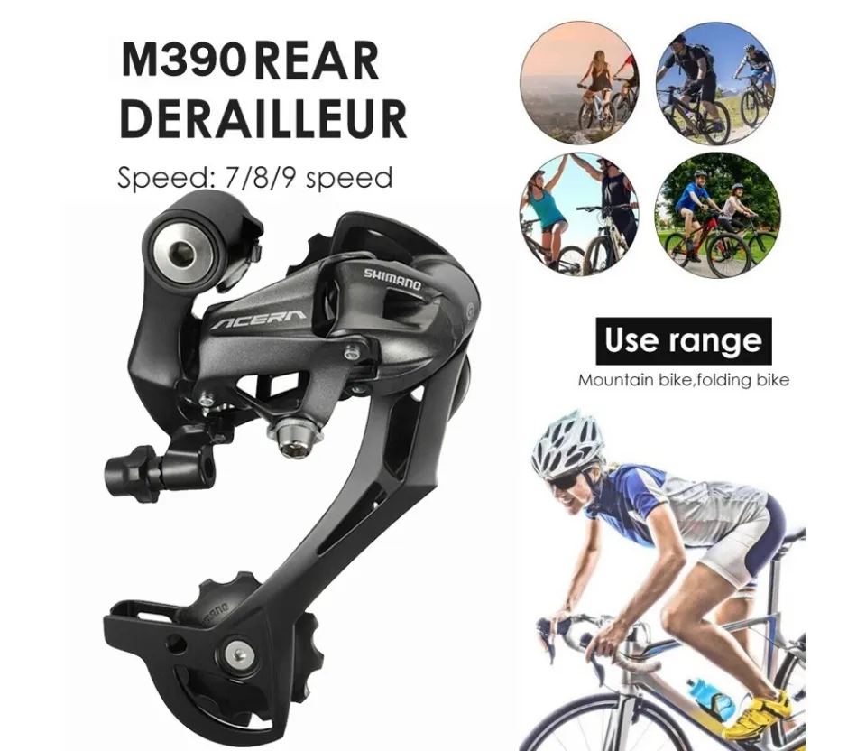 Shimano Acera RD-M390 Rear Derailleur speed MTB bike bicycle