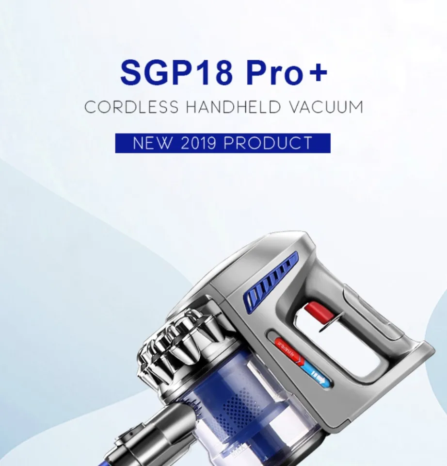 Minihelpers SGP18 Pro Blue 25KPa 45mins Turbo Cordless Vacuum