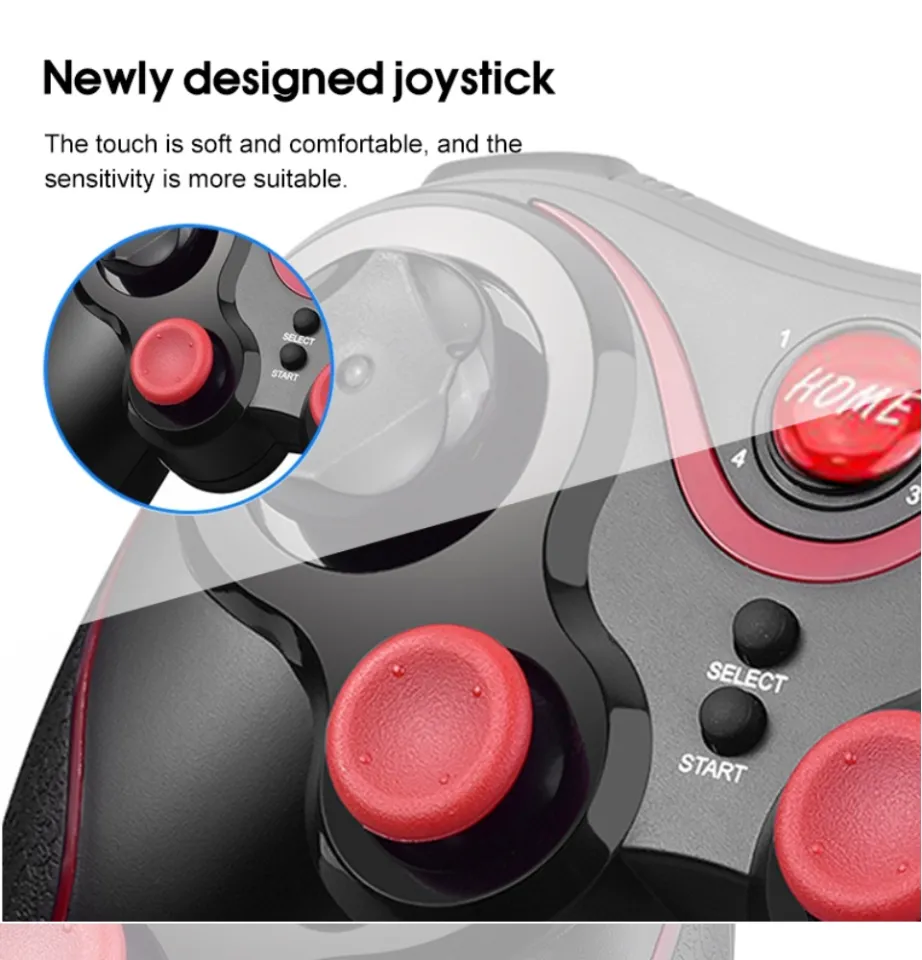 Games Joystick Terios T7 X7 Game Gamepad Controller Wireless Bluetooth  Controller for TV iPhone Android Phone iPad | Lazada PH