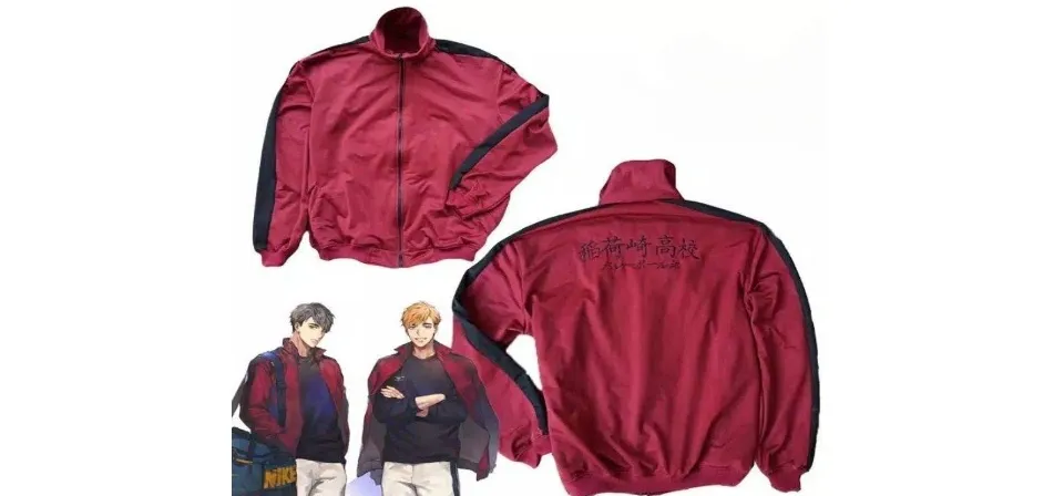 Anime Atsumu Hoodie Jaket Sweater Hoodie Pria Wanita Anime