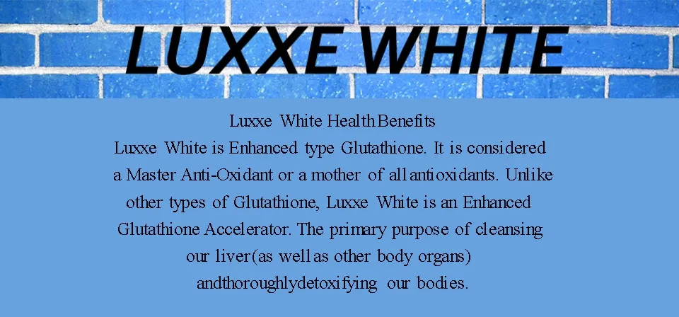 LUXXE WHITE ENHANCED GLUTATHIONE 775mg 60 Capsules FREE SHIPPING BEST  WHITENING SUPPLEMENT ANTI-ACNE ANTI-AGING NUMBER 1 GLUTATHIONE FRONTROW  WOWOWIN Vitamin E Glutathione Capsules - Lazada