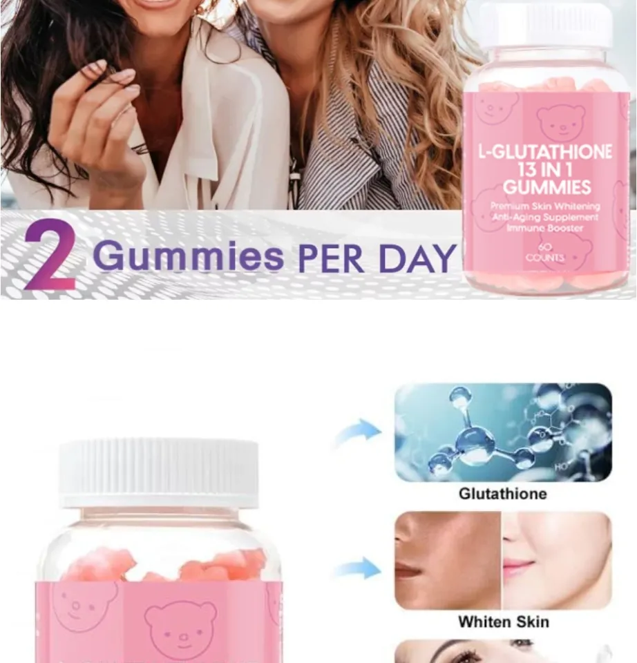 esther formula glutathione para que sirve L-GLUTATHIONE 13 IN 1 GUMMY BEARS CHEWABLE (60 gummies) |FDA APPROVED |  13IN1 BENEFITS YOUNGER GLASS SKIN |GLOWING SKIN WHITENS IN 7DAYS |  NAKAKAPUTI | NAKAKAKINIS | WHITENING | ANTI-AGEING |HEALTHY SKIN |  ANTIOXIDANT