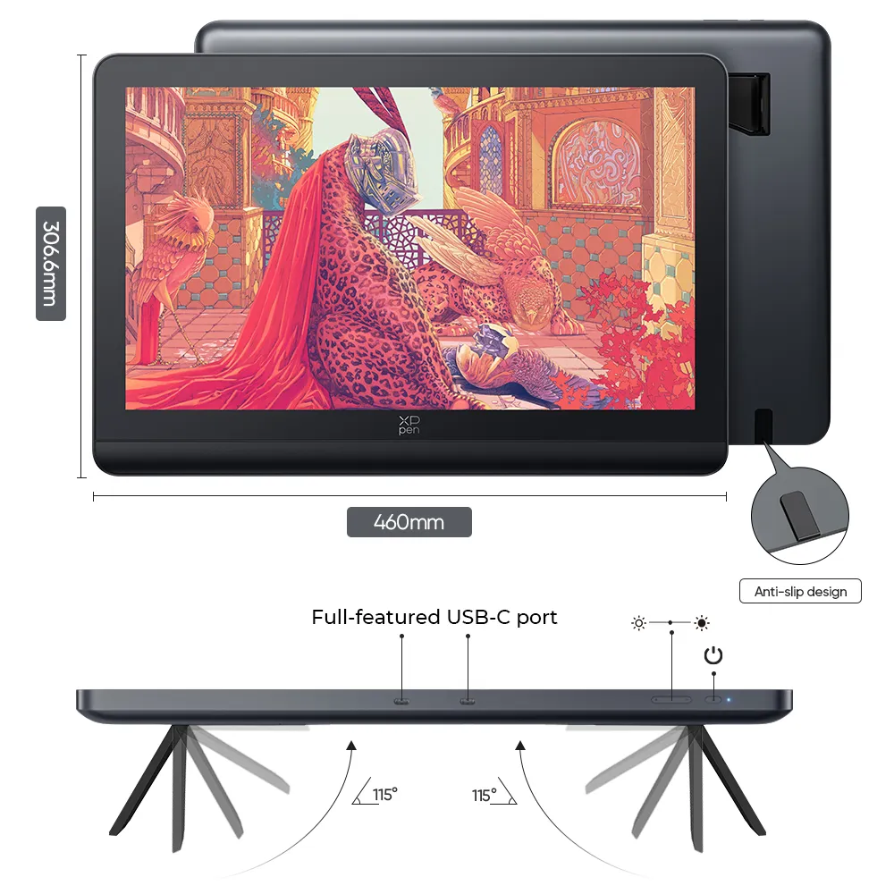 XPPen Artist Pro 19 (Gen 2) เมาส์ปากกา จอวาดรูป (4K) ขนาด 19 นิ้ว แรงกดปากกา 16,384 ระดับ