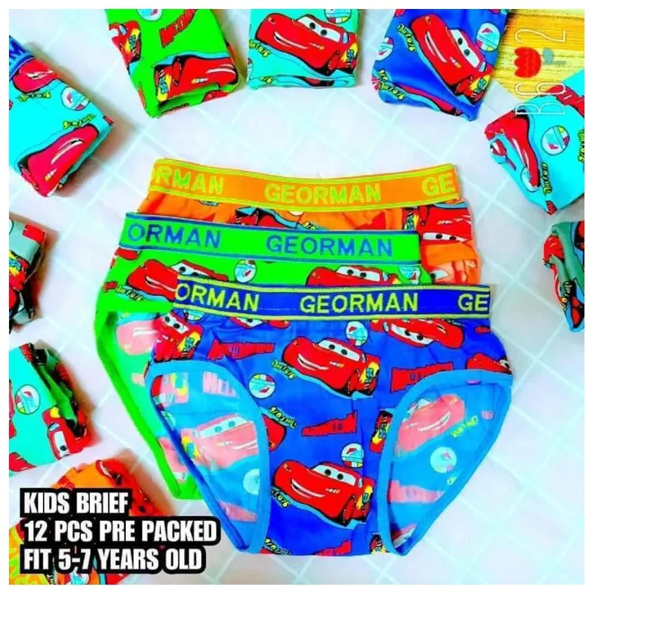 5 Pcs/Lot Disney Cars Iron Man Cartoon Young Boys Underwear Cotton Panties  For Boy Baby Underpants Children Briefs Kids Clothing