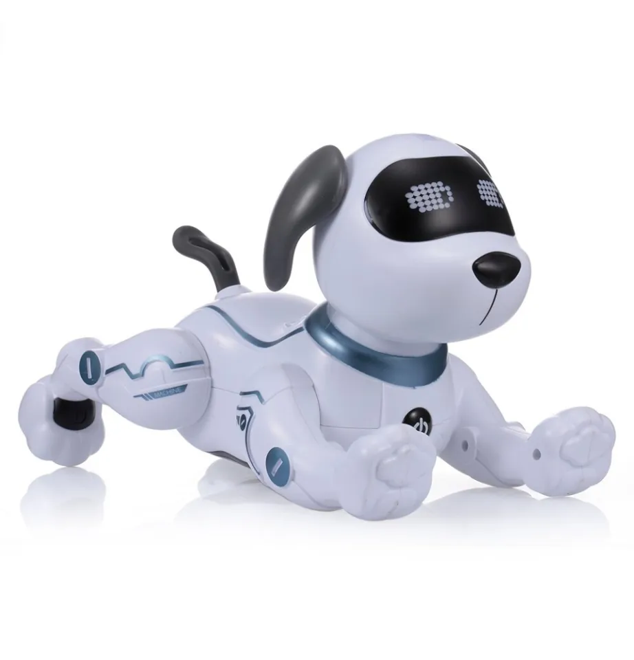 Goolsky - Elektronische Huisdieren Robot Hond Stunt Hond Voice Commando Programmeerbare Touch-Sense Muziek Lied Speelgoed voor Kinderen Verjaardag LE NENG TOYS K16A