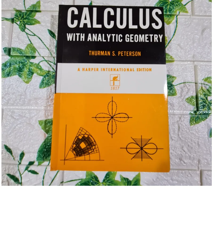Calculus with Analytic Geometry　解析幾何学 Calculus With Analytic Geometry B.A 3rd Year – Iftikhar Book
