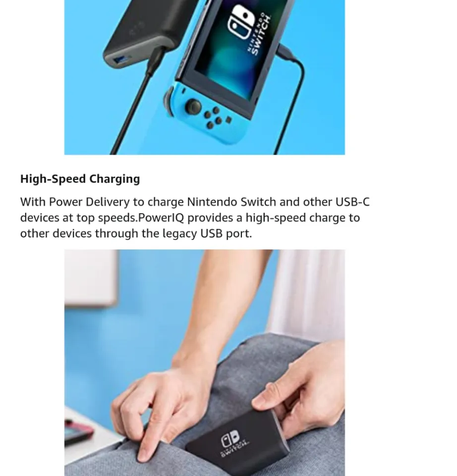 Portable Charger Anker Switch Power Bank Anker PowerCore 13400