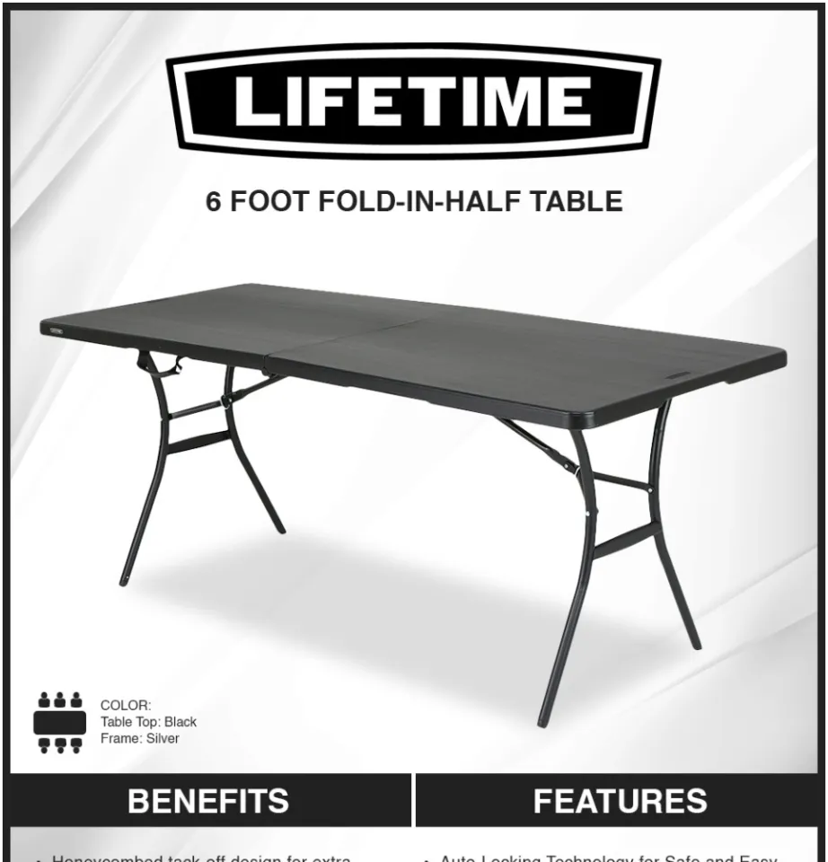 Black lifetime deals table