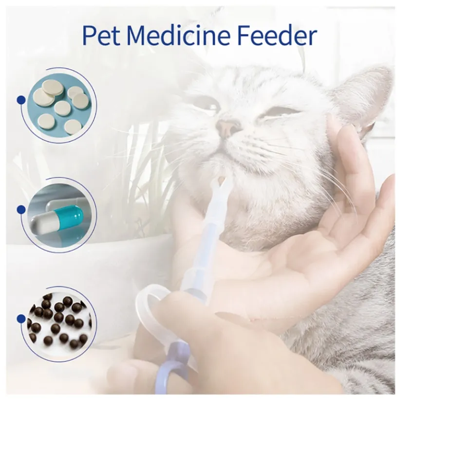 Pet Medicine Feeder Dog Cat Medicine Feeder Medicine Pills Push Cartridge Pet Dog Medical Supplies