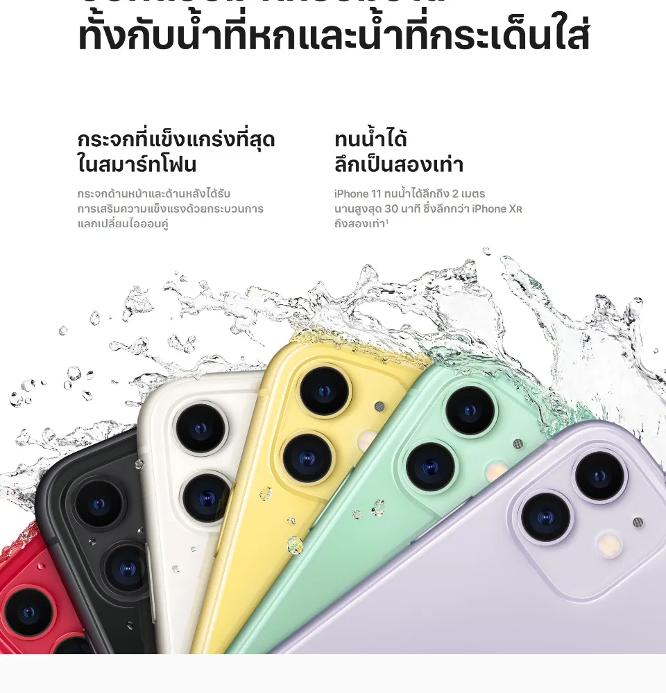 Apple iPhone 11 (เลือกความจุ+สีได้)
