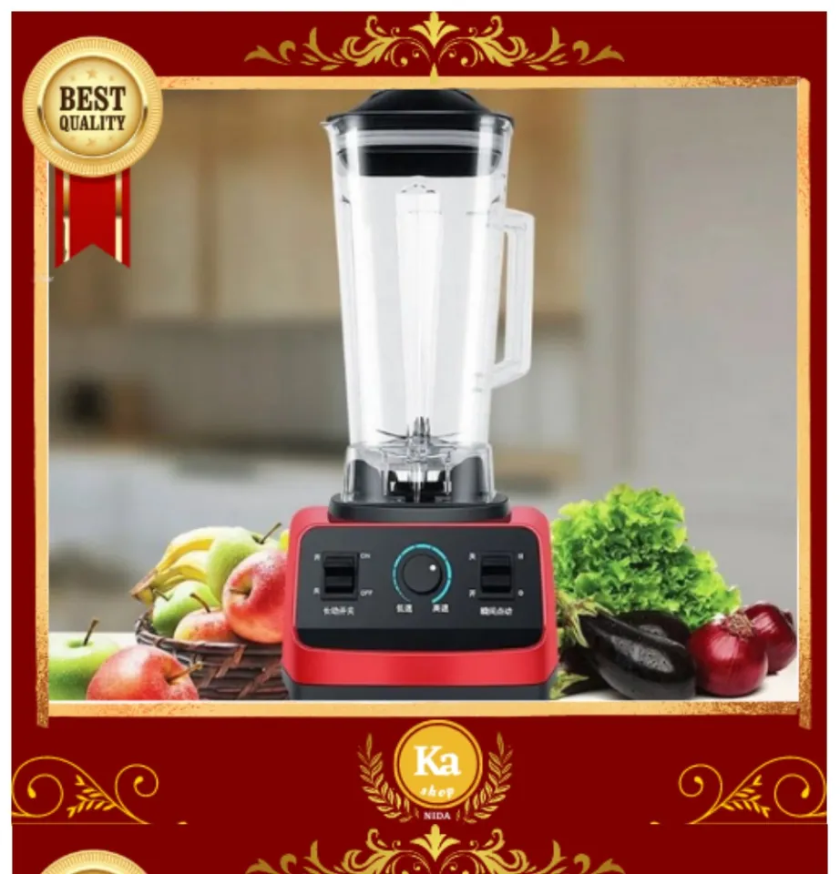 Multipurpose Blender, Heavy Duty Commercial Blender Liters, Electric  Blender for shakes, smoothies, juice/ Speed Grinder Smoothies Machine/ Food 