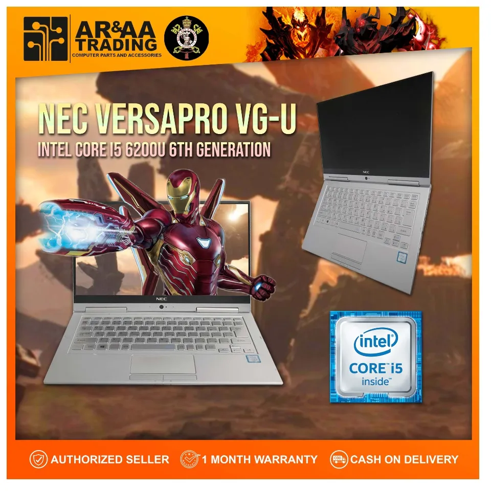 ? Laptop NEC Versapro VG-U Intel Core i5 6200U 6th Gen 8GB DDR3 