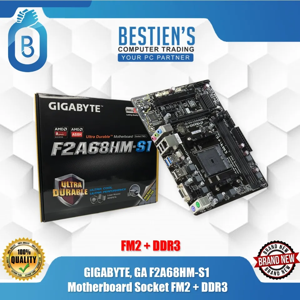F2a68hm H Best Fm2+ Motherboard GIGABYTE GA F2A68HM-S1 Motherboard