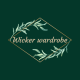 WICKER WARDROBE