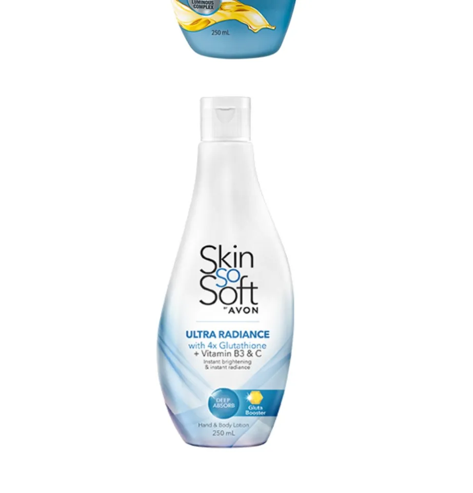 avon skin so soft glutathione lotion Ultra Radiance 4x 400ml Bini Beauty 1 liter (33.8 fl The best-selling Skin So Soft