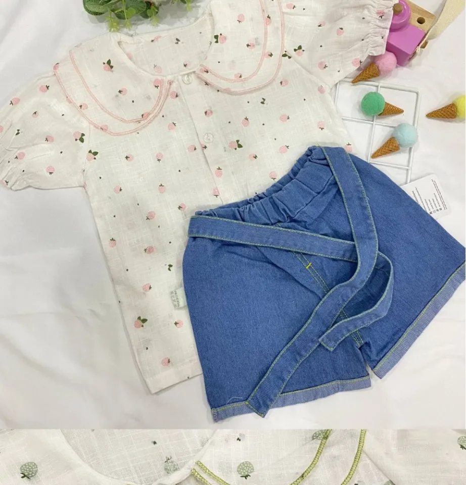 Dcohmch Toddler Baby Girl Jeans Outfit Sleeveless Crop Top India | Ubuy
