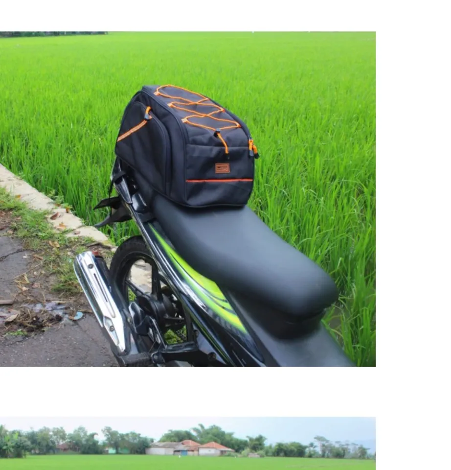 Buy VORIYO Bike Saddle Bag Waterproof Rectangle Side with Artificial  Leather Material Adjustable for All bikes Online at Best Prices in India -  JioMart.