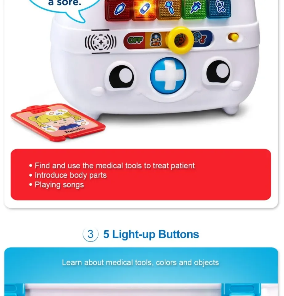 Vtech pretend & learn doctor's best sale kit