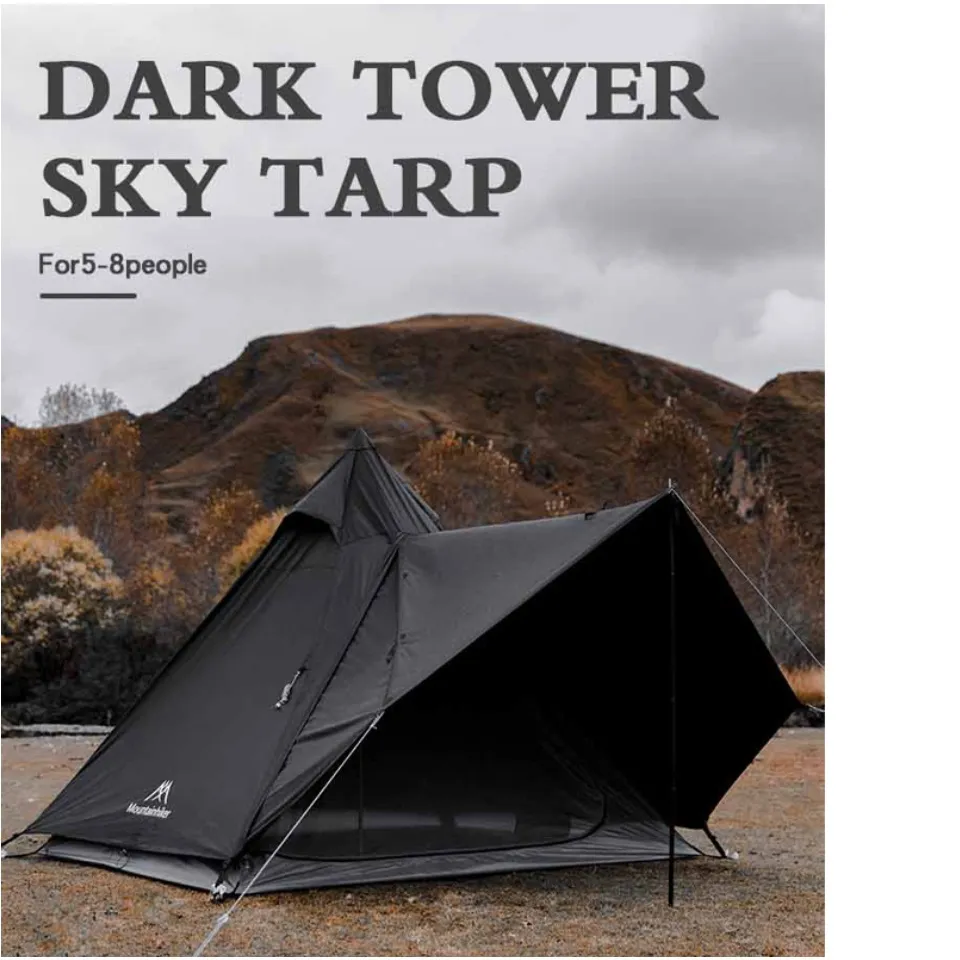 JDEX MOUNTAINHIKER 3 to 4 person Teepee Tent Pyramid Dark Tower
