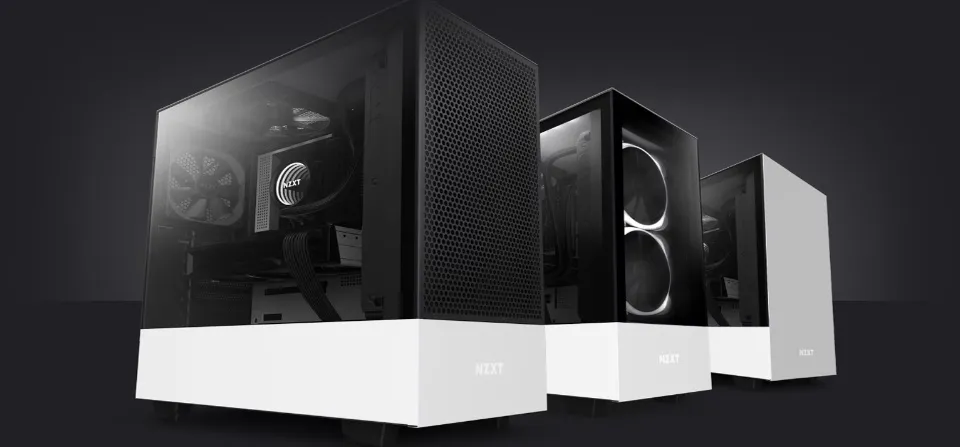 NZXT H510 White-Black ATX Gaming Case | Tempered Glass