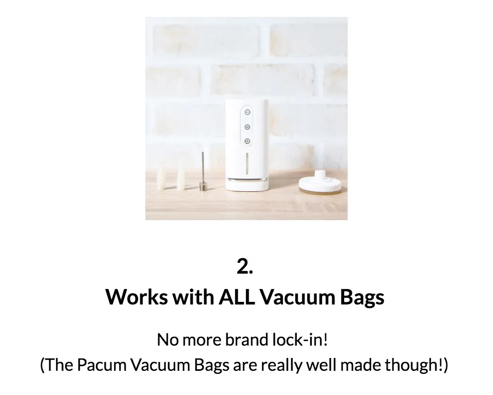 Pacum bags discount