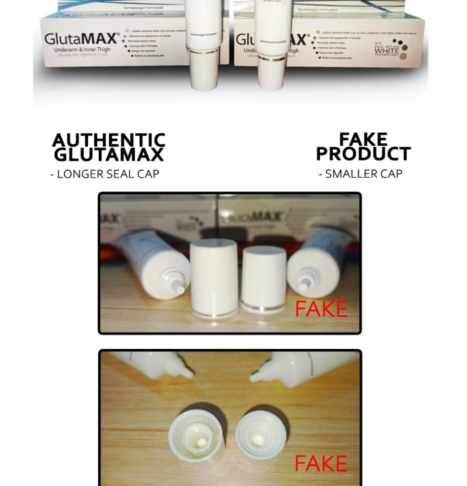 GlutaMAX Underarm Inner Thigh Ultimate Skin White Gluta Lightening Cream  30g Deo