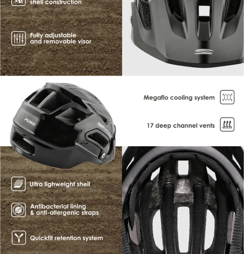 Spyder fuse hot sale helmet